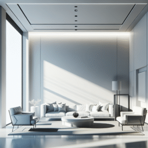 Холодный интерьер