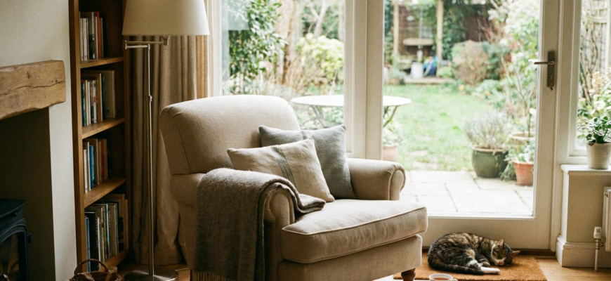 Тихий уголок для чтения