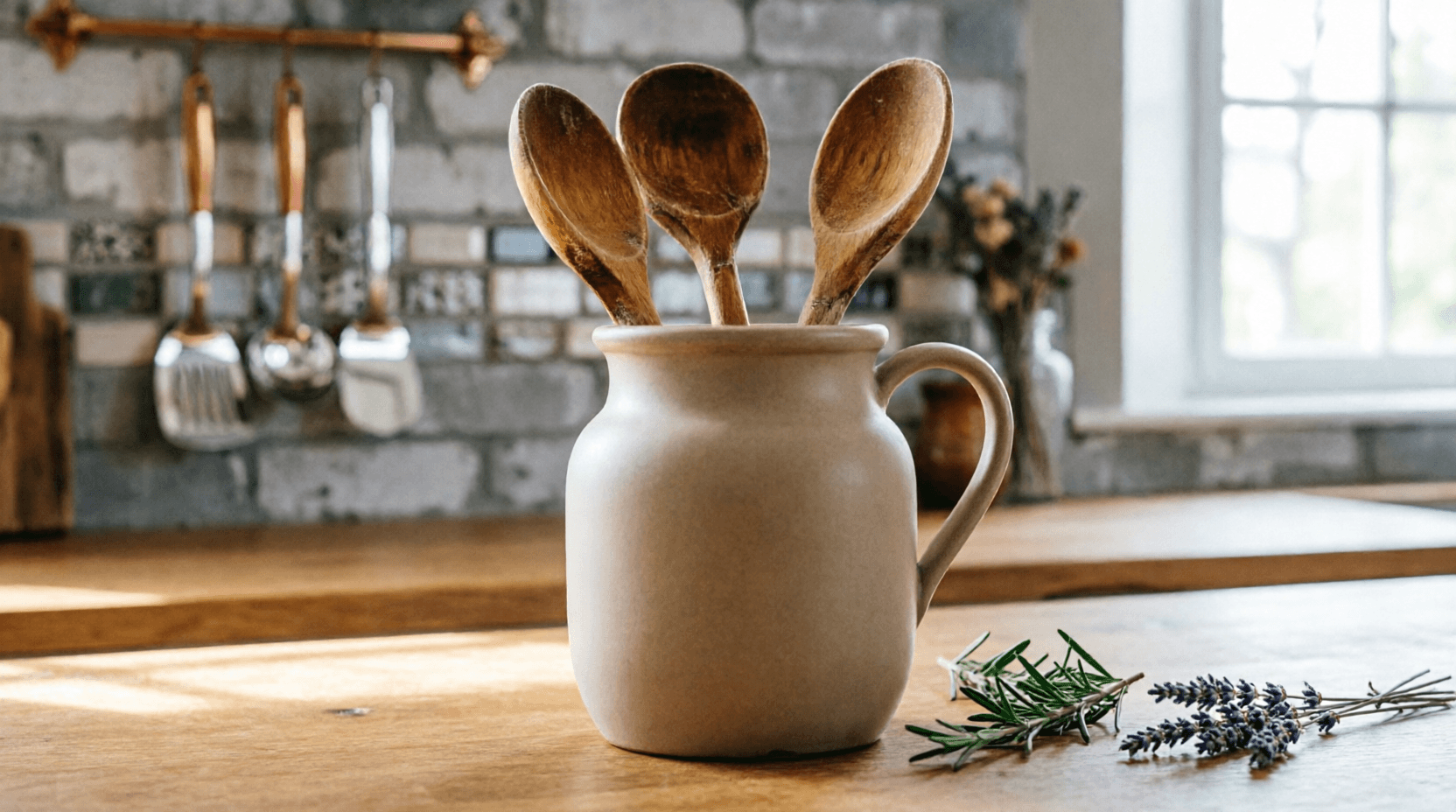 Декоративная посуда добавляет уют на кухне